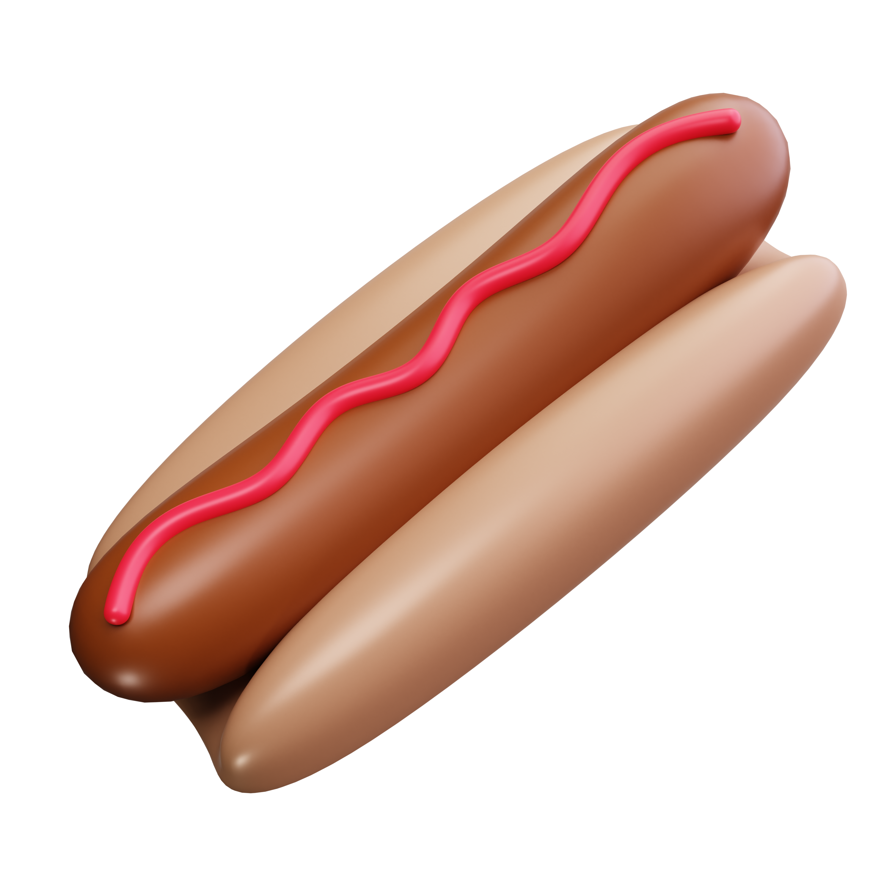 3D Hot Dog